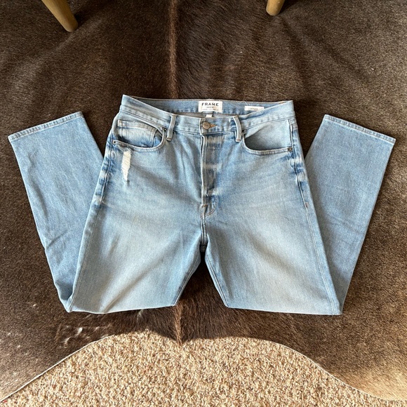 Frame Le Original Ankle Crop Jeans Denim - Picture 2 of 5